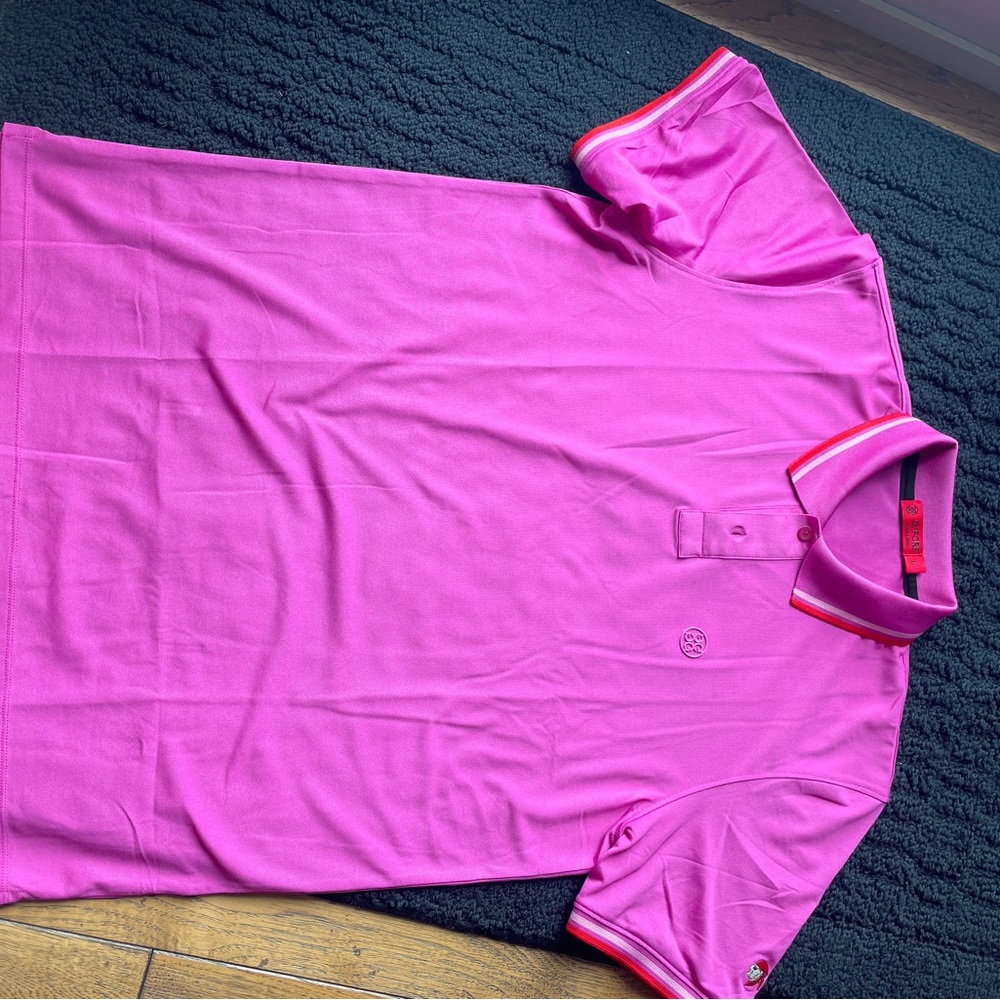 G/FORE golf shirt.  Large.  Color- Fuchsia